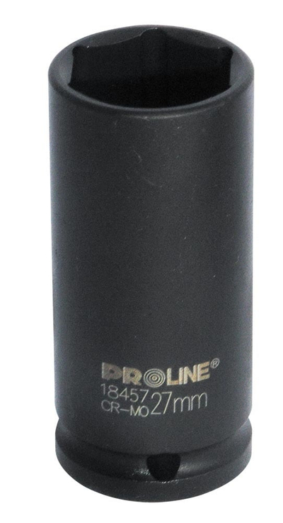 Çelës goditës Pro-Line Impact Socket 6-këndor 3/4\" 21mm, i gjatë, i zi