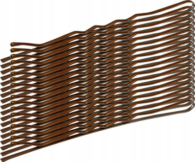Kapëse flokësh Activeshop E-64, 6cm, 50 copë, ngjyrë ari