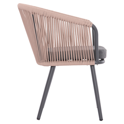 Karrige ngrënieje Harriet 60x62x80,5Hcm (HM5548.12), bezhë