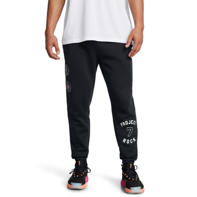 Pantallona sportive Under Armour PR Icon Closed Hem Jersey, të zeza
