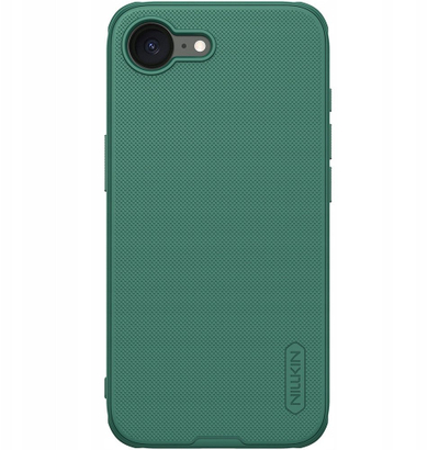 Kapak telefoni Nillkin Super Frosted PRO për iPhone 16e, mbron nga gërvishtjet, i hollë, jeshile