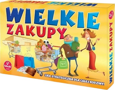 Друштвена игра Promatek Big Shopping, семејна, 2 4 играчи, многуобоена