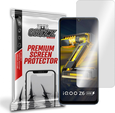 Mbrojtëse ekrani GrizzGlass Hydrogel Film për vivo iQOO Z6 44W, transparente
