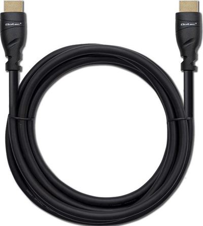Kabllo HDMI Qoltec 50353, HDMI 2.1, 5m, e zezë