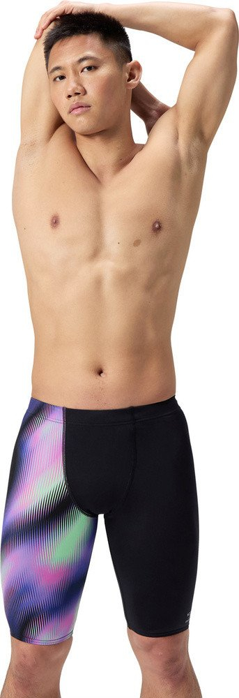 Rroba banje jamar për burra Speedo Club Training, Endurance+, të zeza me vjollcë