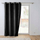 Perde blackout Douceur d'intérieur, velur me reliev, 140 x 260 cm, e zezë
