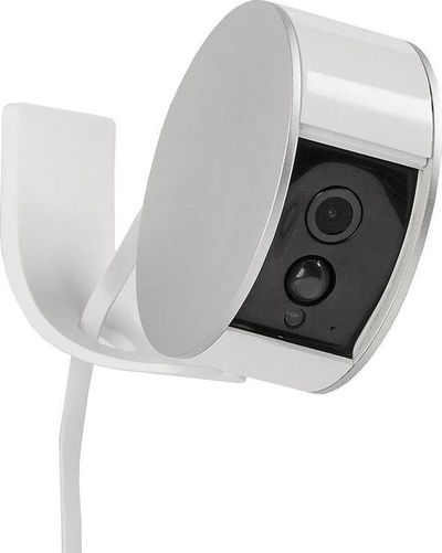 Ѕиден држач за камера за безбедност Somfy Protect, лесна инсталација, бел