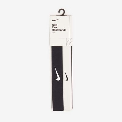 Лента за глава Nike Flex Headband 2 Pack 92800592047, сет 2 парчиња, еластична, шарена
