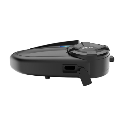 Interkom motoçiklete Ejeas Q7, Bluetooth, me antenë, i zi