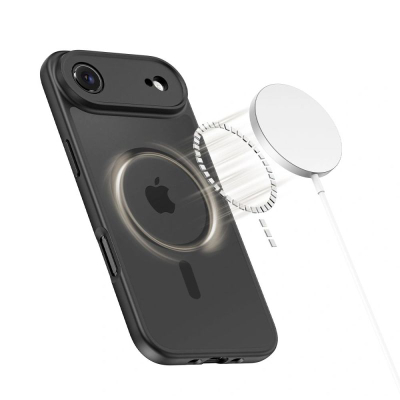 Mbulesë telefoni Tech-Protect BasicMag MagSafe për iPhone 17 Air / 17 Pro, matte, e zezë