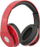 Kufje me tela Rebeltec AUDIOFEEL2, over ear, me mikrofon, të kuqe