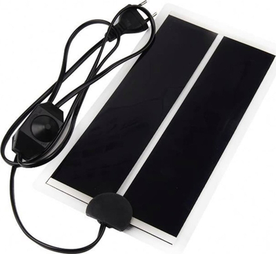 Tapet ngrohës për terrarium Happet Heating Mat, 7W, 15x28cm, i zi