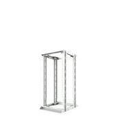 Rack i hapur rrjeti Lanview Logon 19" 42U, 530 x 860mm, i zi