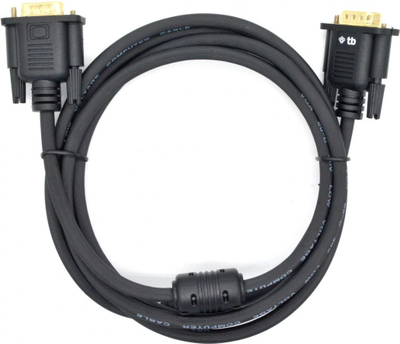 Kabull VGA TB Print AKTBXVGAMMG180B, D-Sub në D-Sub, 1.8m, i zi
