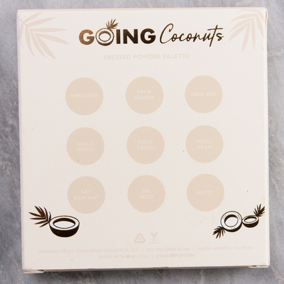 Paletë për sy Colourpop, Going Coconut, 9g