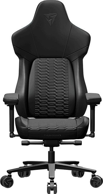 Karrige gaming ThunderX3 CORE RACER, ergonomike, me mbështetje mesi, e zezë