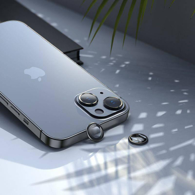 Mbrojtëse lente Hofi Camring Pro+ për Apple iPhone 13 13 mini, set 2 copë, e zezë