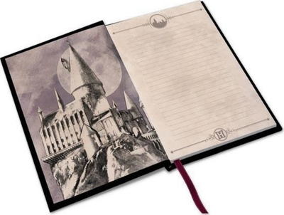 Fletore ABYstyle Harry Potter Quidditch "Hogwarts", 180 faqe, e zezë