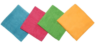 Set leckash mikrofibër Vileda Microactive Cloth Style, 4 copë, shumëngjyrëshe