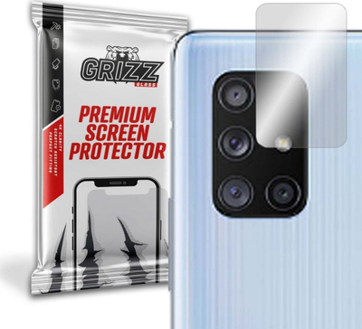 Xham mbrojtës kamere GrizzGlass për Samsung Galaxy A71 5G, hibrid, transparent