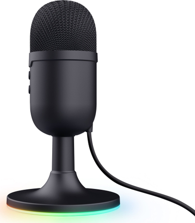Микрофон Труст GXT 234 Јуникс, USB, за гејминг, црн