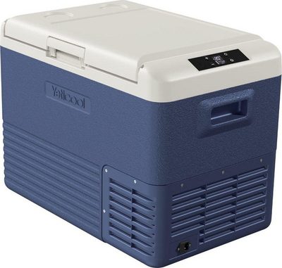 Frigorifer turistik Yeticool LX40 , AC (100-240V) / DC (12 / 24V), i kaltër/bardhë