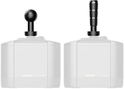Doreza ndërruesi MOZA Racing Active Shifter Knobs RS079, set me 2 copë, alumin, të zeza