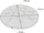 Jastëk për karrige Papasan Jordrup Cocoon, 114 cm