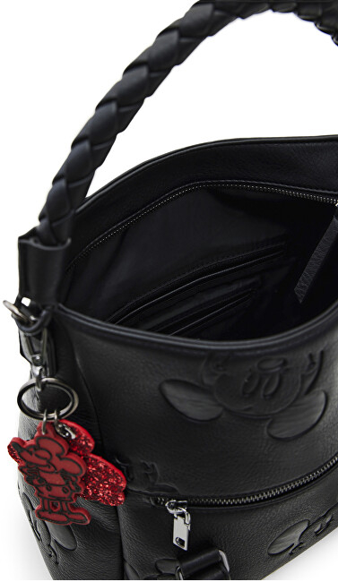 Çantë krahu për femra Desigual ALL MICKEY LOVERTY 2.0, e zezë