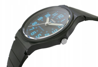 Orë dore Casio Classic MQ71-2B, mekanizëm quartz, rrip resin, e zezë