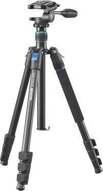 Tripod Cullmann Rondo 460M RW20, lartësi 41-157.5 cm, mban deri 4 kg, i zi