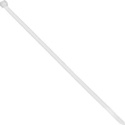 Lidhëse kabllosh plastike, 3.6mm, 200mm, paketim 100 copë, e bardhë