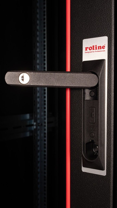 Kabinet rrjeti ROLINE Basic 26U, 19", 48.26 cm, i zi