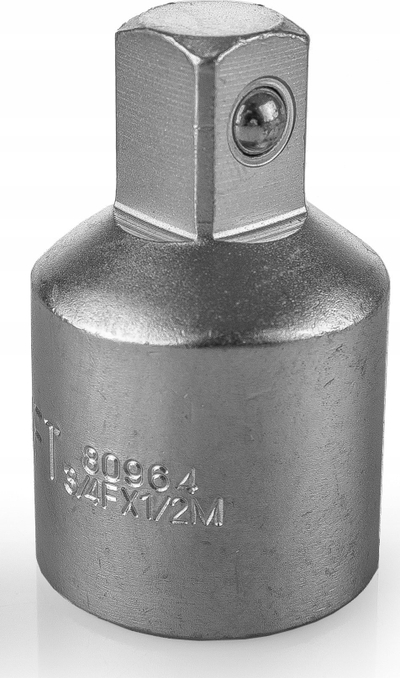 Adapter reduktues FORCEKRAFT CrV, 3/4" x 1/2", metal