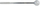 Shufër zgjatuese GEKO 3/4", 49 cm, çelik, argjend