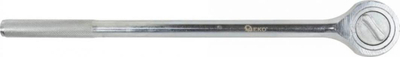 Shufër zgjatuese GEKO 3/4", 49 cm, çelik, argjend