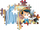 Puzzle Clementoni Pinocchio, 104 pjesë, për fëmijë, shumëngjyrësh