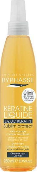 Sprej flokësh Byphasse Liquid Keratin, keratinë e lëngshme, 250ml