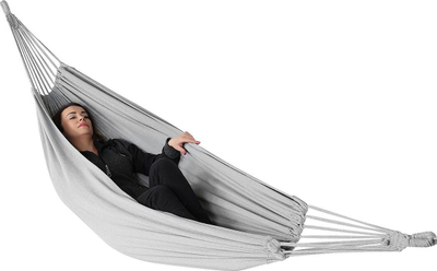 Varëse kopshti Saska Garden Hammock, për 1 person, 200x100 cm, gri