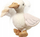 Lodër pelushi BABYONO Goose Zoe, me zile, për foshnje 0m+