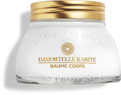 Balsam trupi L'Occitane Immortelle Shea, 200ml, hidratues, i bardhë