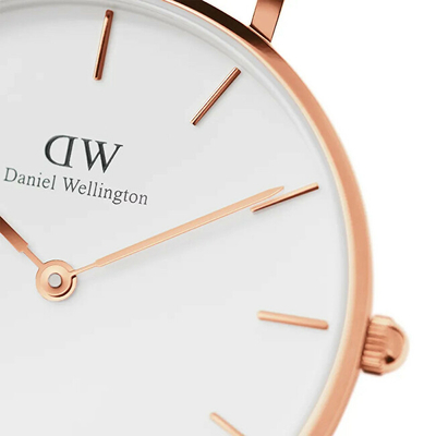 Orë dore Daniel Wellington Petite 32 Melrose RG White DW00100163
