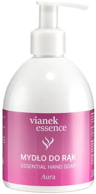 Sapun i lëngshëm duarsh Vianek Essence Aura, 300 ml, me glicerinë edhe aloe