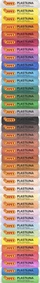 Plastelinë Jovi Plasticine, 555g, set me plot ngjyra të ndryshme