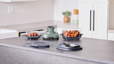 Fritezë me ajër Ninja Crispi 4 in 1 FN101EUSG, 3.8L, 1700W, e gjelbër