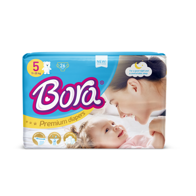 Baby pelena Bora, jumbo 11-25kg 26