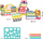 Set vizatimi Djeco Neat But Fun, me shabllone, 3‑6 vjeç, shumëngjyrësh