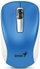 Maus Genius NX-7010, wireless, USB, i bardhë dhe i kaltërt