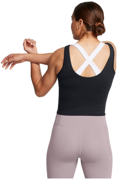 Спортска маица без ракави Under Armour Motion Women, лесна ткаенина, брзо сушење, црна