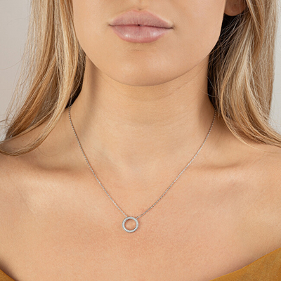Qafore për femra AGAIN Jewelry AJNA0019, e argjendtë
